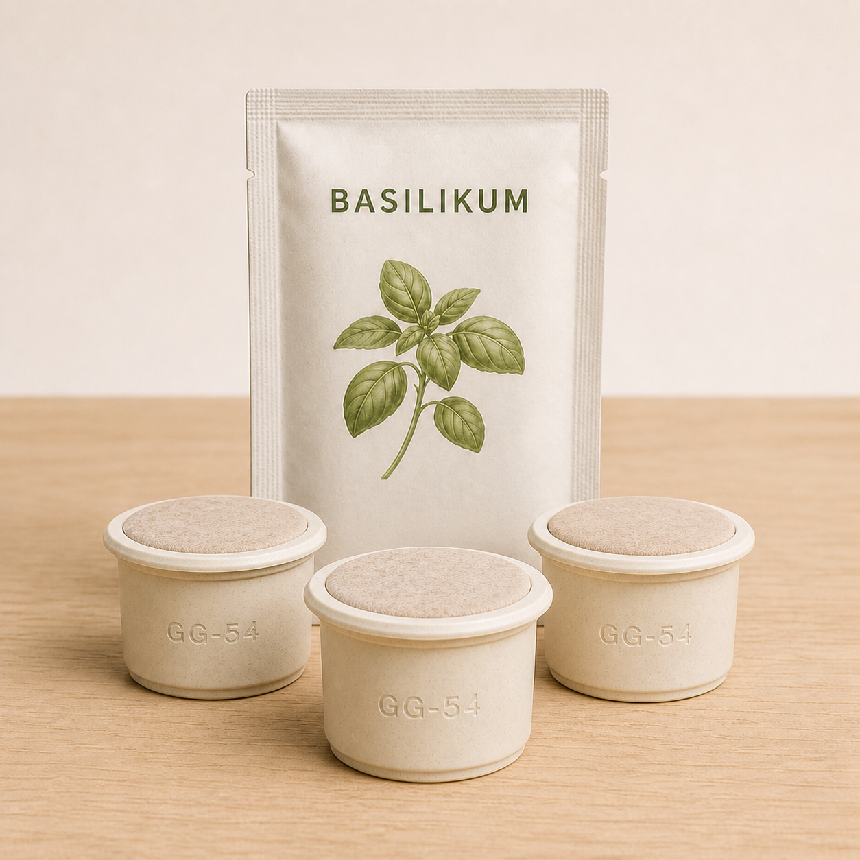 Growpad Basilikum · 3er – Produktansicht