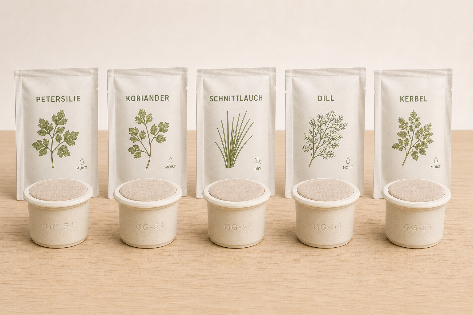 Growpad coriandolo · confezione da 3 – vista dettagliata 2