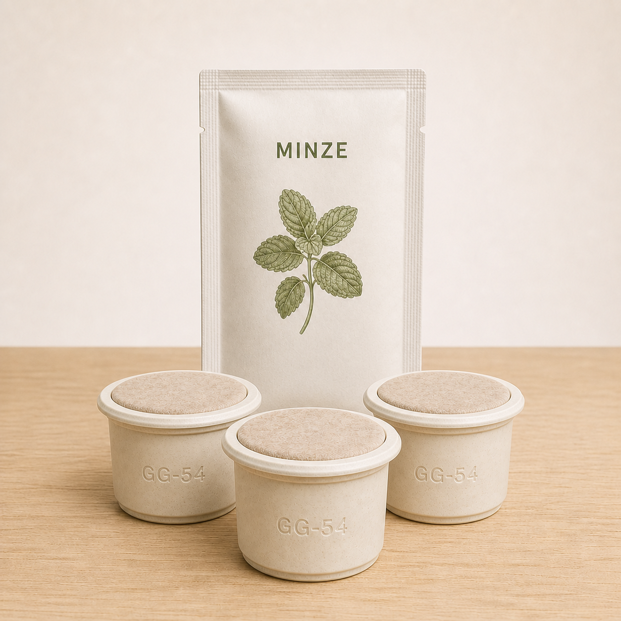 Growpad Grüne Minze · 3er – Produktansicht